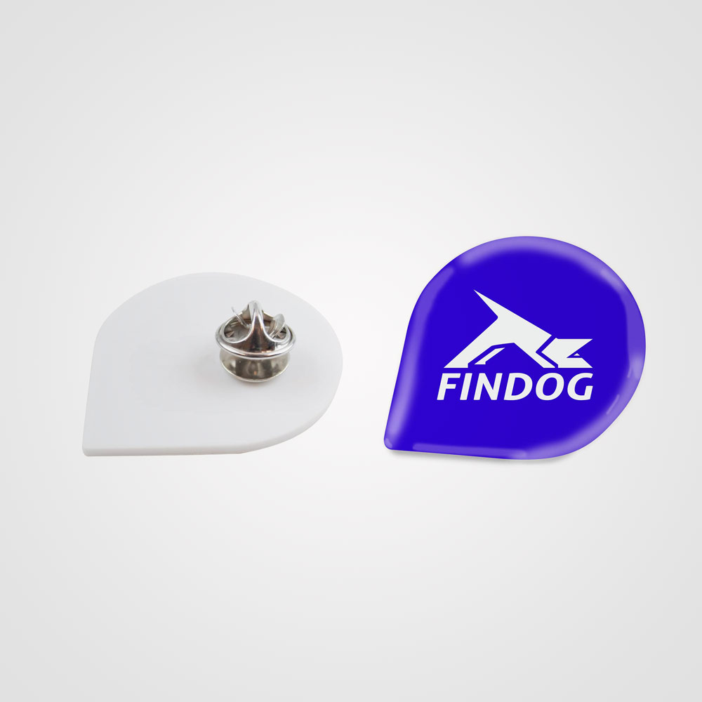 Pin Custom - A plastic pin that can be made in any size and shaped according to your requirements