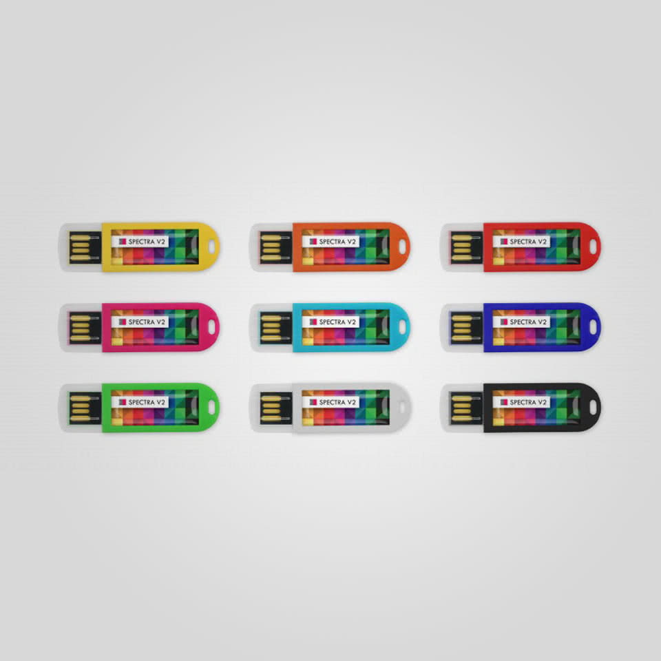 USB Spectra V2 - Šareni USB stick
