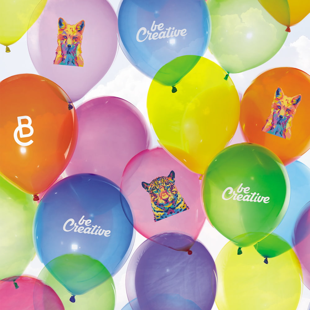 CreaBalloon balloons in pastel colours - CreaBalloon balloons in pastel colours