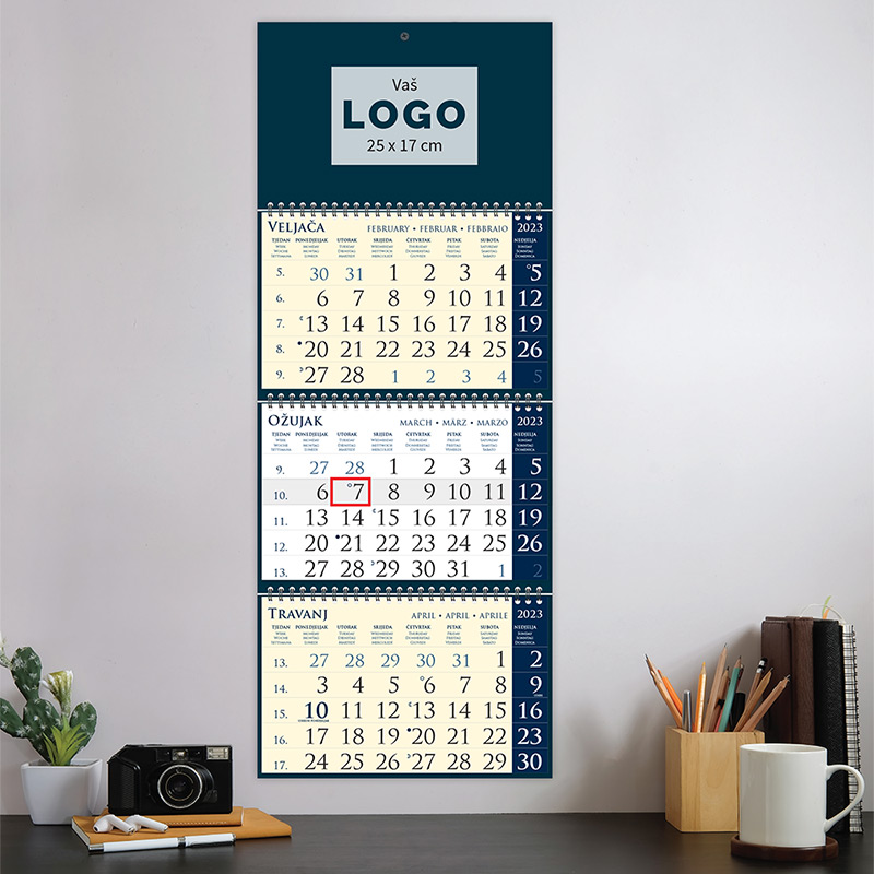 Three-part business calendars - Three-part business calendars